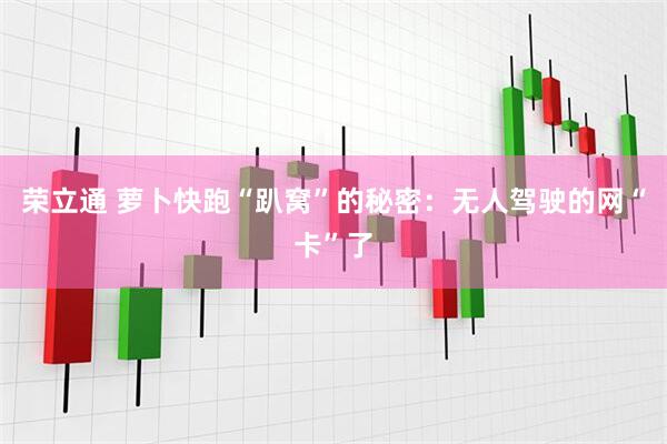 荣立通 萝卜快跑“趴窝”的秘密：无人驾驶的网“卡”了